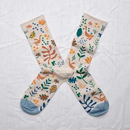 Chaussettes Semis Gris-Clair